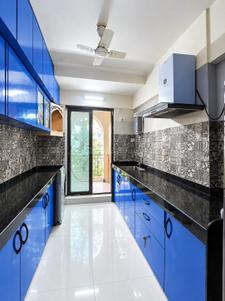 Kitchen Image of 705 Sq.ft 1 BHK Apartment / Flat for sale in Tharwani Miracle, Kalyan West Kalyan for Rs. 4600000
