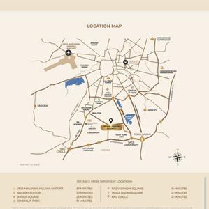 Image of 1000 Sq.ft Residential Plot / Land for sale in Bijalpur, Indore for Rs. 5500000