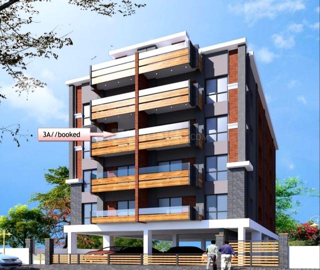 3 BHK 1250 Sqft Flat for sale at New Town, Kolkata Property ID 12221819