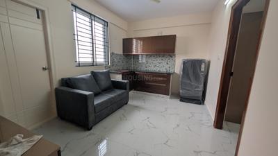 Kitchen Image of 480 Sq.ft 1 BHK Builder Floor for rent in Arakere Bengaluru for Rs. 18000
