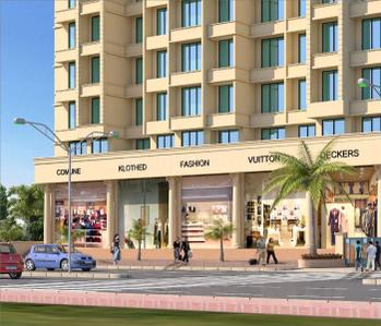 Image of 580 Sq.ft 1 BHK Apartment / Flat for sale in Kalyan Residency, Kalyan West, Kalyan for Rs. 3299000