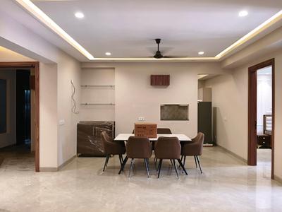 Living Room Image of 1440 Sq.ft 2 BHK Builder Floor for rent in DLF Phase 4 Gurgaon for Rs. 75000