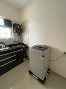 Kitchen Image of 275 Sq.ft 1 RK Apartment / Flat for rent in Nyati Elysia, Kharadi Pune for Rs. 25000