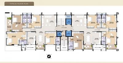Image of 3160 Sq.ft 4 BHK Apartment / Flat for sale in Raghav Palacio , Shivaji Nagar, Nagpur for Rs. 37920000