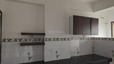 Kitchen Image of 1500 Sq.ft 3 BHK Apartment / Flat for rent in Sai Sampada, L I G Colony Indore for Rs. 30000