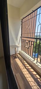 Balcony Image of 810 Sq.ft 2 BHK Apartment / Flat for rent in Raj Tulsi Aanand, Badlapur East Badlapur for Rs. 9000