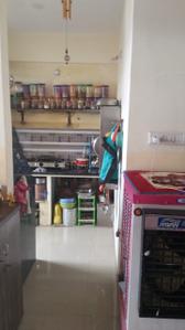 Kitchen Image of 711 Sq.ft 1 BHK Apartment / Flat for sale in Timeglass Eden Garden, Rau Indore for Rs. 1650000