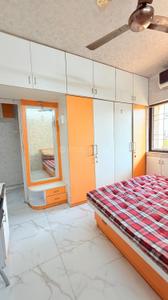 Bedroom Image of 1500 Sq.ft 3 BHK Apartment / Flat for rent in Rahul Residency, Kothrud Pune for Rs. 48000