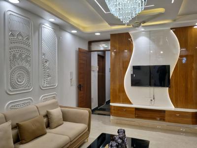 Living Room Image of 810 Sq.ft 3 BHK Apartment / Flat for sale in Dwarka Mor New Delhi for Rs. 5500000