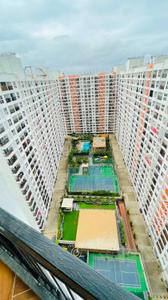 Balcony Image of 1005 Sq.ft 3 BHK Apartment / Flat for rent in Tayal K Town Kiwale, Vikas Nagar Pune for Rs. 32000