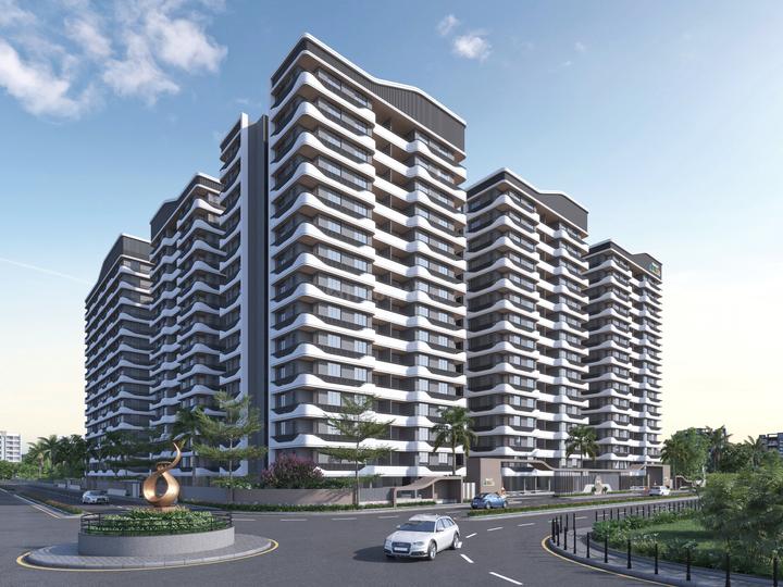 1761 Sqft 3 BHK Flat for sale in Swagat Callista Udhna Zone, Surat