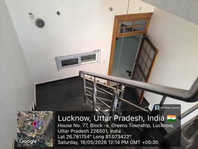 Balcony Image of 1300 Sq.ft 3 BHK Independent House for rent in Wing Lucknow Greens Plots, Sultanpur Road Lucknow for Rs. 17000