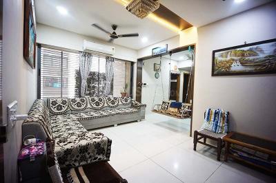 Hall Image of 880 Sq.ft 3 BHK Apartment / Flat for sale in Binori Gracia, South Bopal Ahmedabad for Rs. 9500000