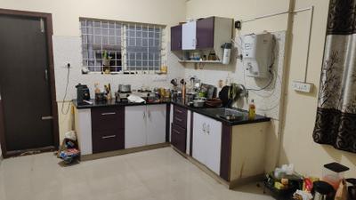 Kitchen Image of 715 Sq.ft 1 BHK Apartment / Flat for rent in Hebbal Bengaluru for Rs. 21000