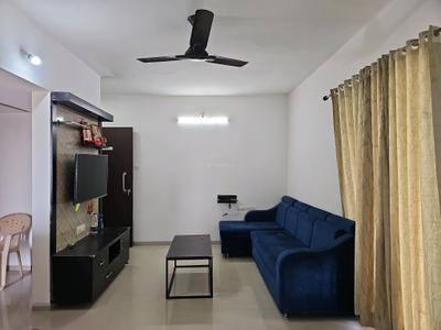 Living Room Image of 715 Sq.ft 1 BHK Apartment / Flat for rent in Pride World City, Charholi Budruk Pune for Rs. 22000
