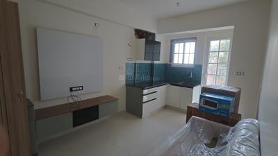 Living Room Image of 600 Sq.ft 1 BHK Apartment / Flat for rent in Brookefield Bengaluru for Rs. 36000