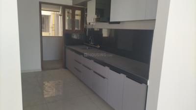 Kitchen Image of 3100 Sq.ft 4 BHK Apartment / Flat for rent in Indraprasth Saptak, Naranpura Ahmedabad for Rs. 85000