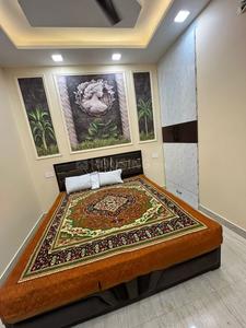 Bedroom Image of 460 Sq.ft 2 BHK Builder Floor for rent in Dwarka Mor New Delhi for Rs. 22000