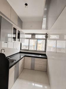 Kitchen Image of 900 Sq.ft 2 BHK Apartment / Flat for rent in Kopar Khairane Navi Mumbai for Rs. 43000