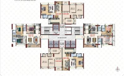 Image of 1400 Sq.ft 2 BHK Apartment / Flat for sale in Nerul, Navi Mumbai for Rs. 18000000