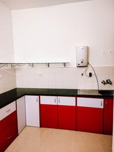 Kitchen Image of 1200 Sq.ft 2 BHK Apartment / Flat for rent in Landscape Town, Panjim Goa for Rs. 55000