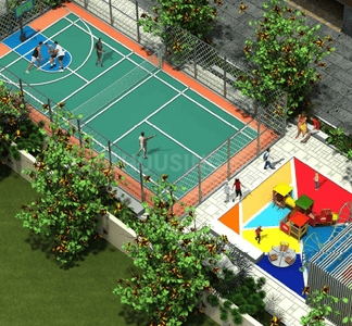 Image of 1180 Sq.ft 2 BHK Apartment / Flat for sale in Akshar Altorios, Hadapsar, Pune for Rs. 9500000