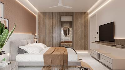Bedroom Image of 1950 Sq.ft 3 BHK Apartment / Flat for sale in Althan Surat for Rs. 9000000