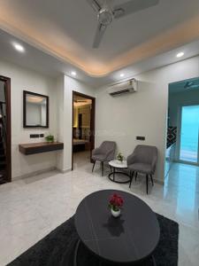 Hall Image of 750 Sq.ft 1 BHK Apartment / Flat for rent in The Lucknow 1090 Apartment, Hazratganj Lucknow for Rs. 9000
