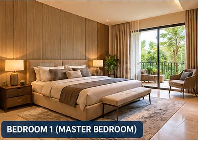 Bedroom Image of 4042 Sq.ft 4 BHK Villa for sale in Adarsh Palm Acres Part A, Bagalur Bengaluru for Rs. 65000000