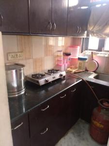 Kitchen Image of 356 Sq.ft 1 BHK Builder Floor for rent in Sector 7 Rohini New Delhi for Rs. 17500