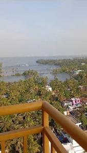 Balcony Image of 1071 Sq.ft 3 BHK Apartment / Flat for sale in Desai DD Sunset Island, Vypin Kochi for Rs. 6400000