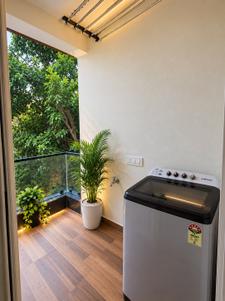Balcony Image of 1100 Sq.ft 1 RK Builder Floor for rent in Sector 51 Gurgaon for Rs. 25000