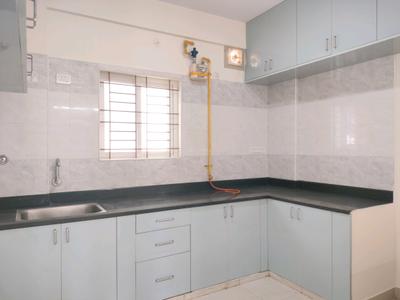 Kitchen Image of 1200 Sq.ft 2 BHK Builder Floor for rent in Muneshwara Nagar Bengaluru for Rs. 50000