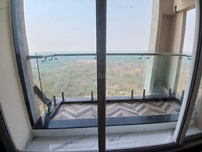 Balcony Image of 765 Sq.ft 2 BHK Apartment / Flat for rent in Gee Cee Cloud 36 Phase I, Ghansoli Navi Mumbai for Rs. 58000