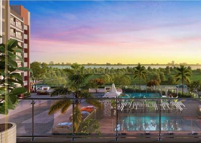 Balcony Image of 1412 Sq.ft 3 BHK Apartment / Flat for sale in GK Aryaban, Kiwale Pune for Rs. 7950000