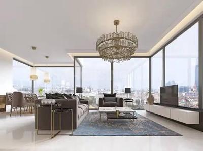 Hall Image of 4500 Sq.ft 4 BHK Apartment / Flat for rent in Lodha Altamount, Tardeo Mumbai for Rs. 2000000