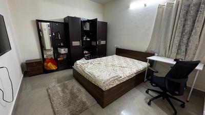 Bedroom Image of 1500 Sq.ft 2 BHK Apartment / Flat for rent in Cox Town Bengaluru for Rs. 55000