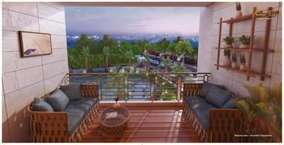 Balcony Image of 1158 Sq.ft 3 BHK Apartment / Flat for sale in GLS Sonar Tori, New Town Kolkata for Rs. 8000000