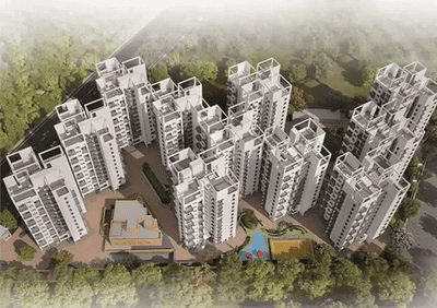 Image of 1032 Sq.ft 2 BHK Apartment / Flat for sale in Pharande Celestial City, Ravet, Pune for Rs. 5800000