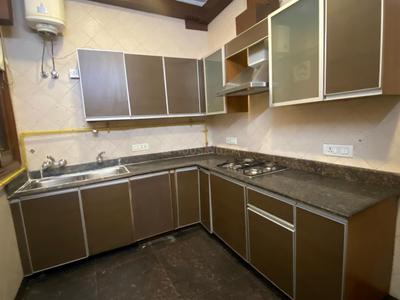 Kitchen Image of 2700 Sq.ft 3 BHK Builder Floor for rent in Anand Niketan New Delhi for Rs. 130000