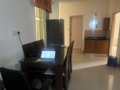 Hall Image of 1250 Sq.ft 2 BHK Apartment / Flat for rent in SLS Serenity Apartment, Panathur Bengaluru for Rs. 58000