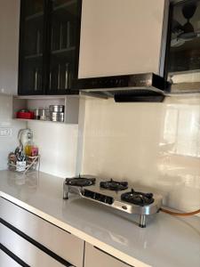 Kitchen Image of 1200 Sq.ft 2 BHK Apartment / Flat for sale in Aroma Tirupati Aakruti Greenz, Chharodi Ahmedabad for Rs. 8000000