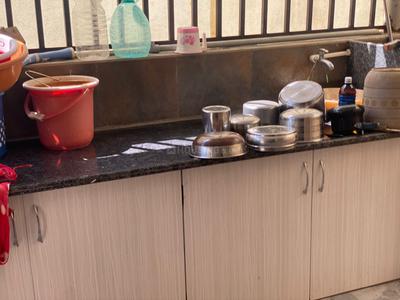 Kitchen Image of 200 Sq.ft 3 BHK Independent House for sale in Ghuma Ahmedabad for Rs. 400000