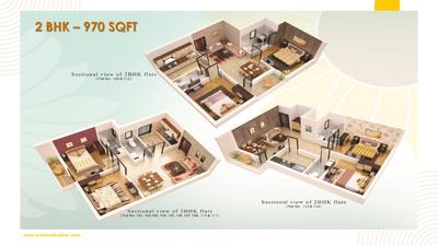 Image of 1520 Sq.ft 3 BHK Builder Floor for sale in Padhansahi, Bhubaneswar for Rs. 8056000