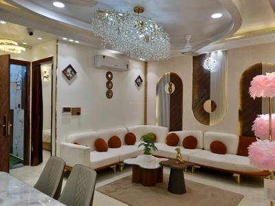 Living Room Image of 1300 Sq.ft 4 BHK Apartment / Flat for sale in Hans Builders Floor, Uttam Nagar New Delhi for Rs. 13000000