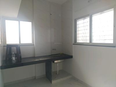 Kitchen Image of 550 Sq.ft 1 BHK Apartment / Flat for sale in Gajraj Advik Greenscape Wing B, Yewalewadi Pune for Rs. 3000000