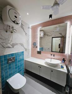 Bathroom Image of 2200 Sq.ft 3 BHK Builder Floor for rent in Sector 45 Noida for Rs. 55000