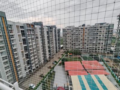 Balcony Image of 1787 Sq.ft 3 BHK Apartment / Flat for rent in Sanklecha The Metrozone, Indira Nagar Nashik for Rs. 45000