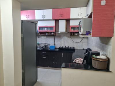 Kitchen Image of 1100 Sq.ft 2 BHK Apartment / Flat for rent in Bramhacorp Suncity, Wadgaon Sheri Pune for Rs. 50000