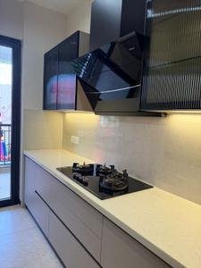 Kitchen Image of 1100 Sq.ft 3 BHK Apartment / Flat for sale in Stellar Heights, Sanauli Zirakpur for Rs. 12500000